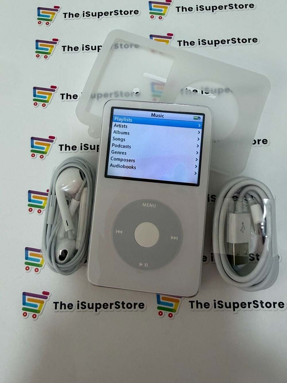 Custom Modded Apple iPod Classic 5th Generation 128GB SSD 1 YR CPS Warranty